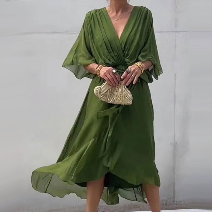 Shelly | Elegant V-neck Dress