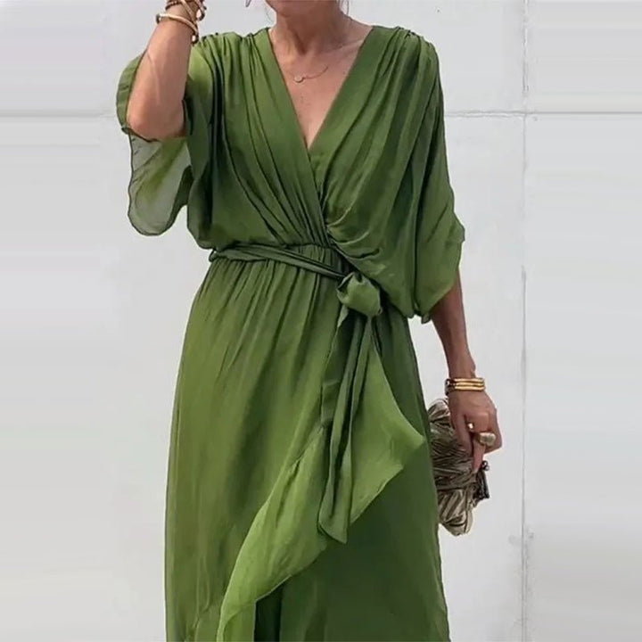 Shelly | Elegant V-neck Dress