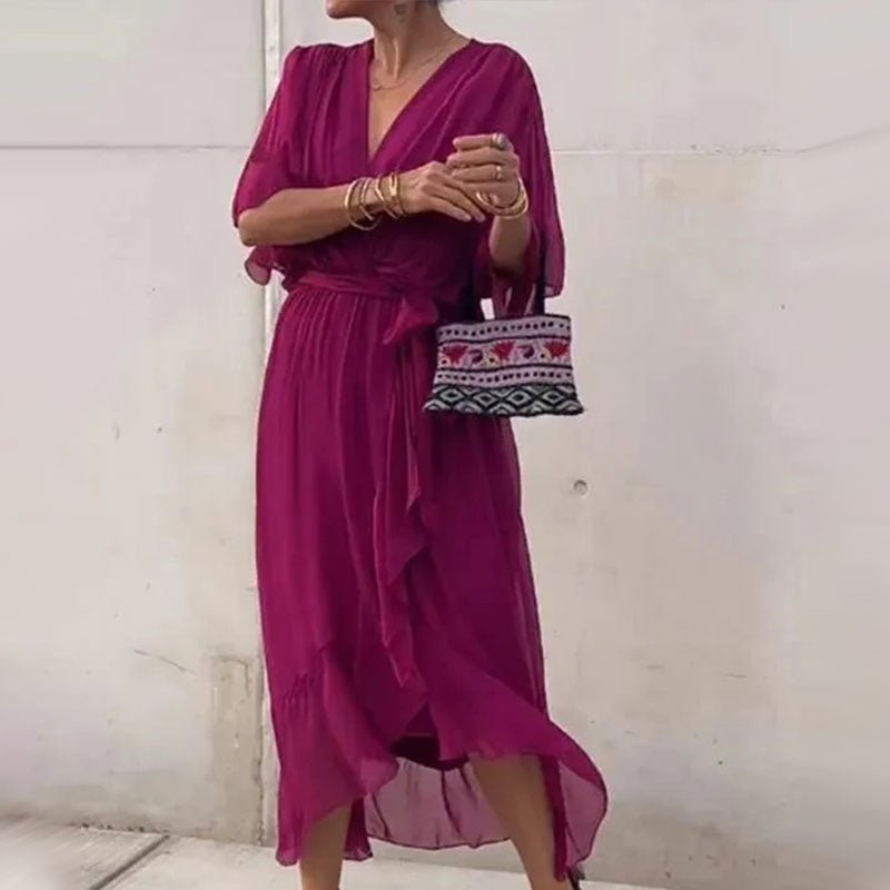 Shelly | Elegant V-neck Dress