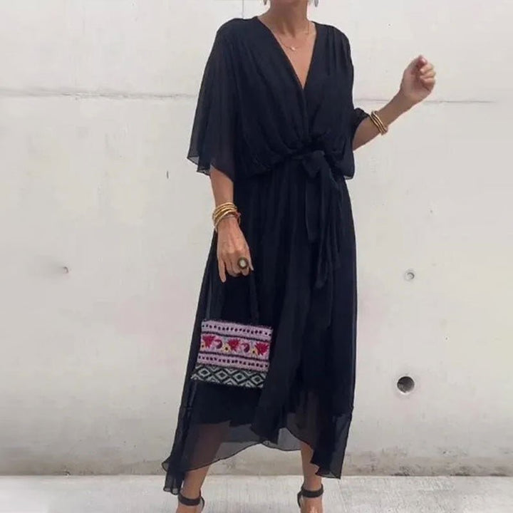 Shelly | Elegant V-neck Dress