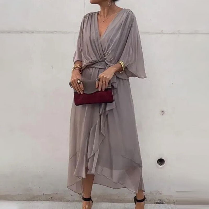 Shelly | Elegant V-neck Dress