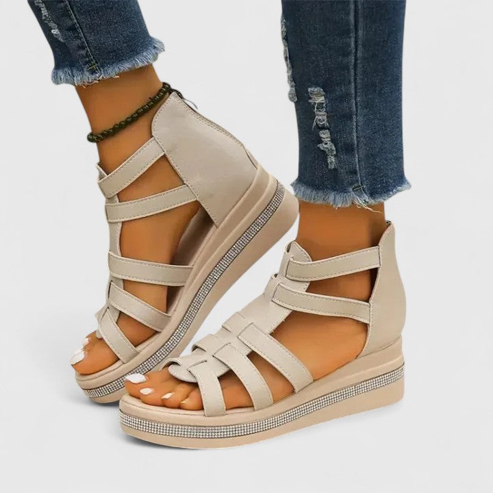 Vera | Wedge Platform Sandals