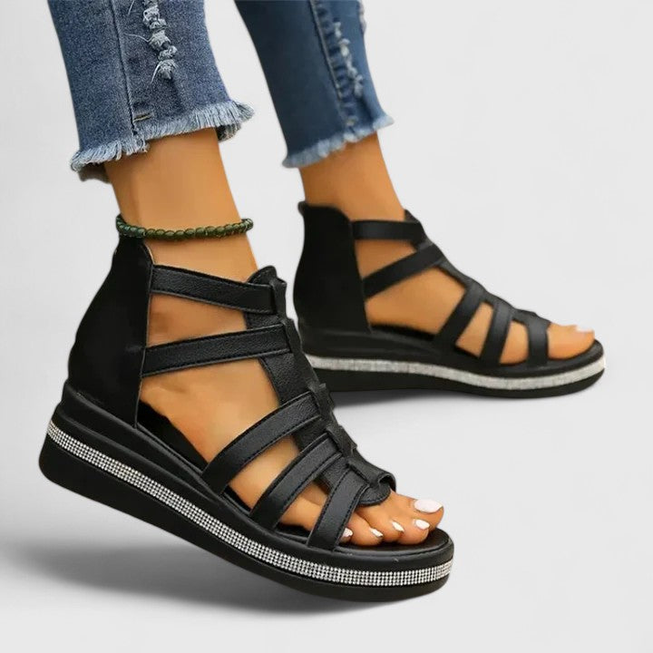 Vera | Wedge Platform Sandals