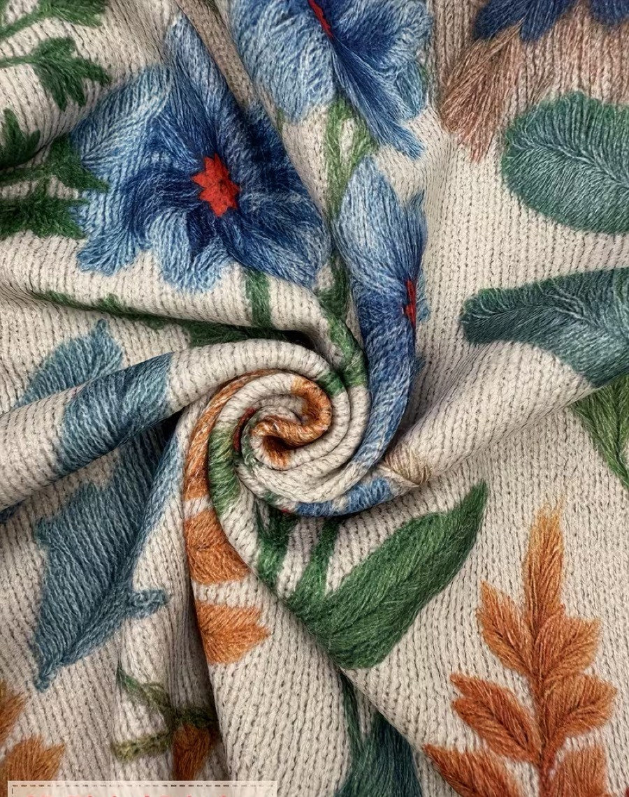 Clementine | Botanical Garden Zip Cardigan - Helen & Olivia Manhattan