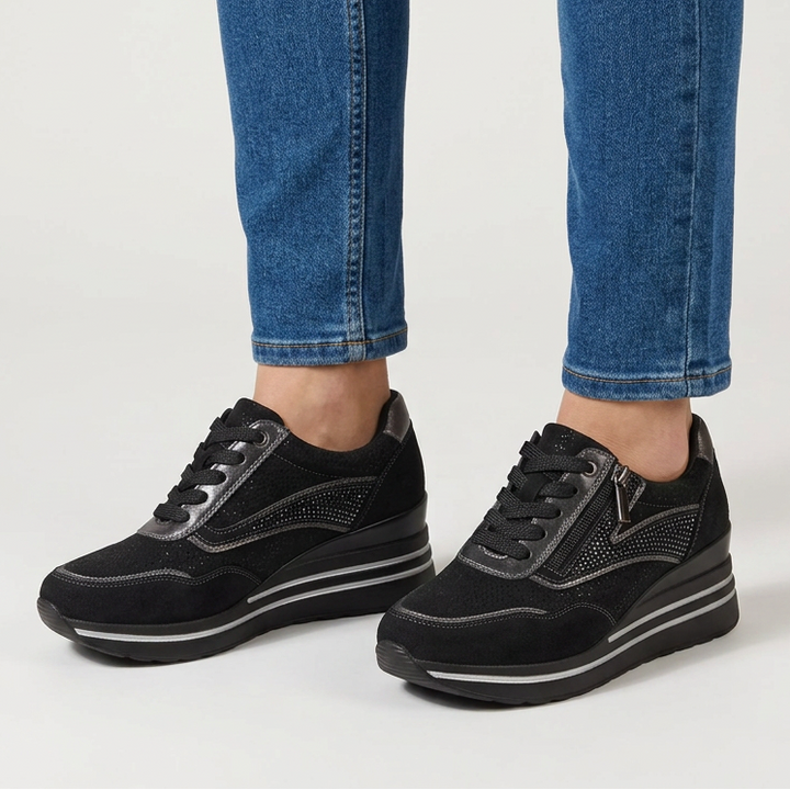 Tosca | Sneakers comoda donna con zeppa