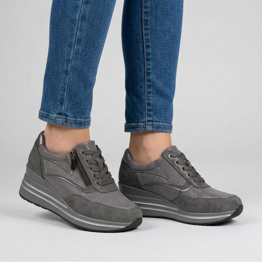 Tosca | Sneakers comoda donna con zeppa