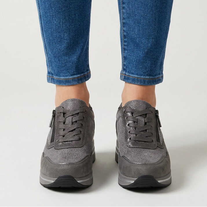 Tosca | Sneakers comoda donna con zeppa