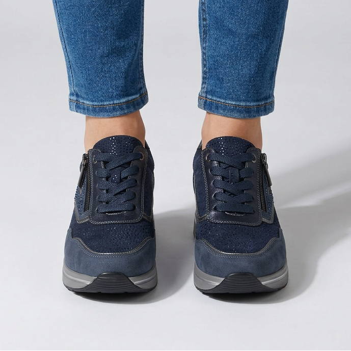 Tosca | Sneakers comoda donna con zeppa