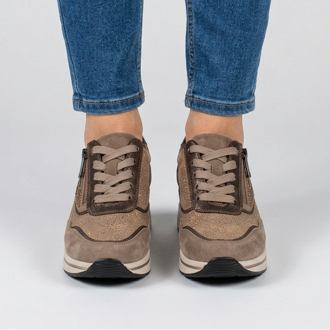 Tosca | Sneakers comoda donna con zeppa