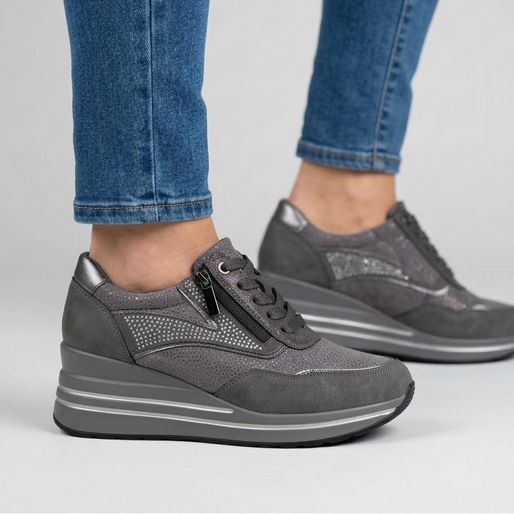 Tosca | Sneakers comoda donna con zeppa