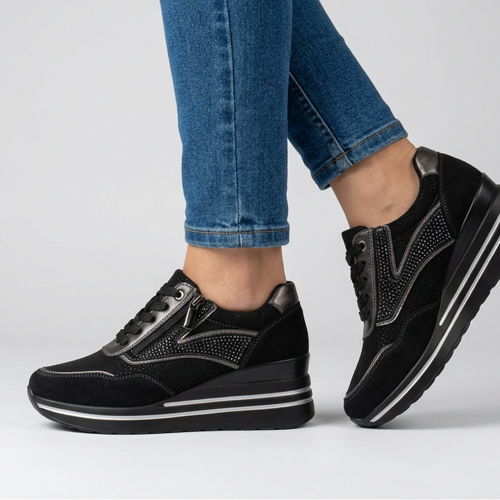 Tosca | Sneakers comoda donna con zeppa