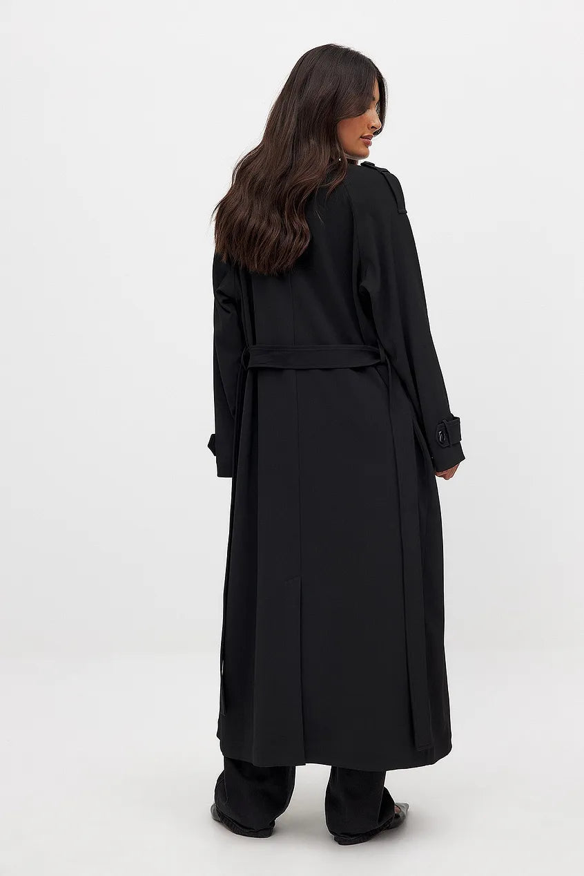 Clara | Timeless Trench Coat - Grey