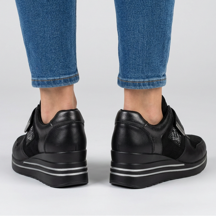 Zelinda | Sneakers comoda donna con zeppa