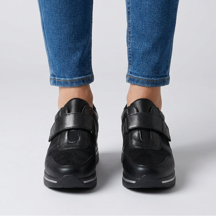 Zelinda | Sneakers comoda donna con zeppa