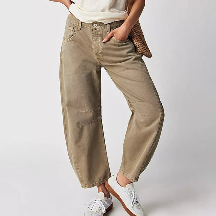 Bronwen | Moderno High Waist Barrel Leg Jeans